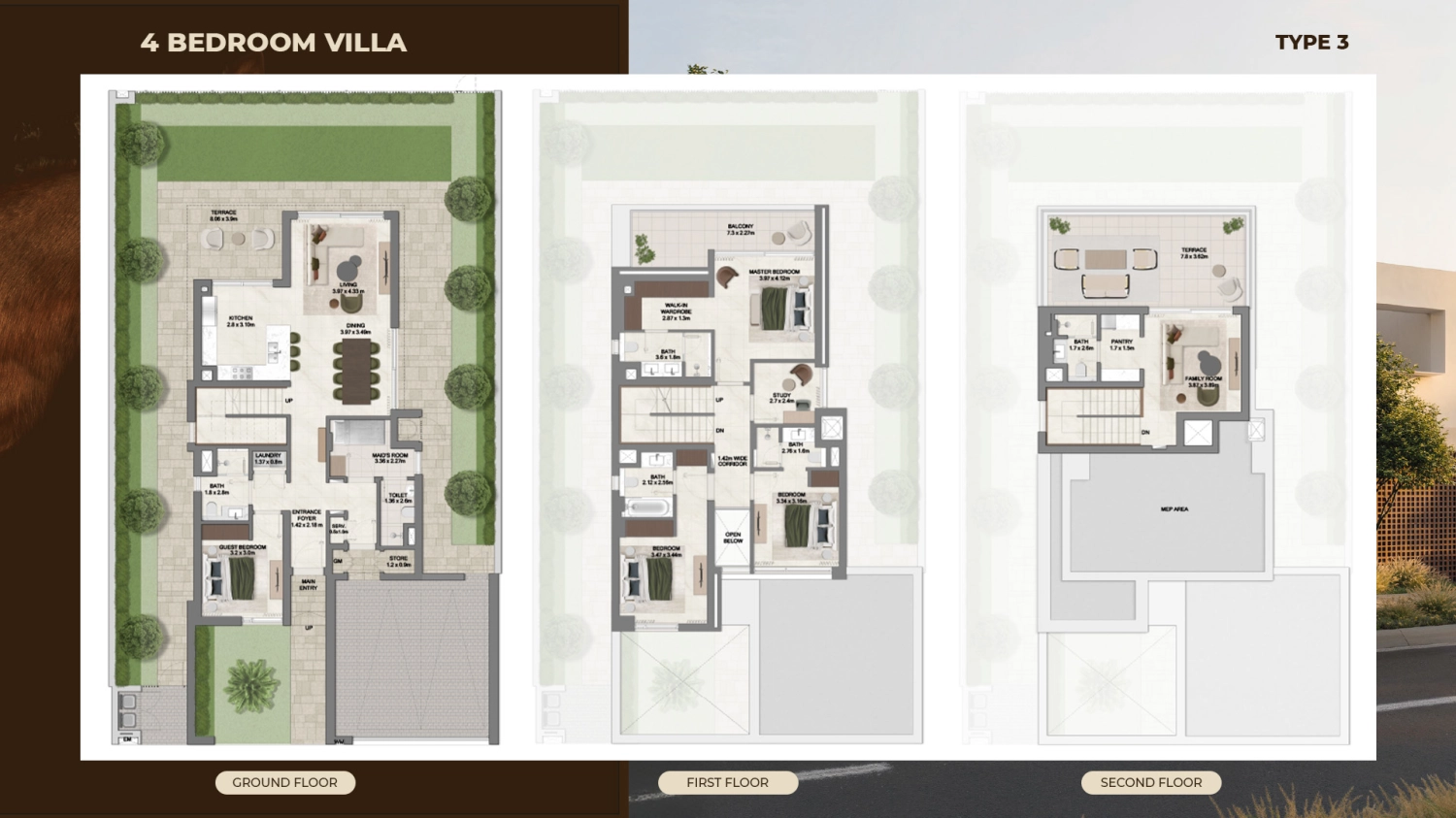 4 BR - Type A